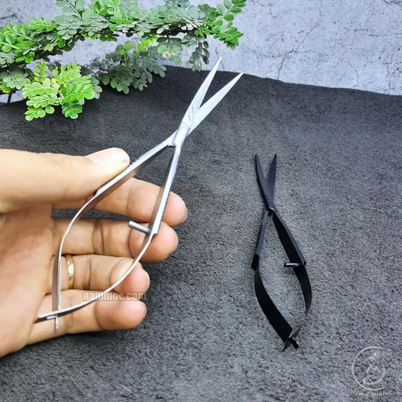 Kéo Lò Xo - Kéo Trợ Lực Phong Cách ADA | Kéo Tỉa Cây Thuỷ Sinh - Chuyên Dùng Tỉa Ráy, Bucep