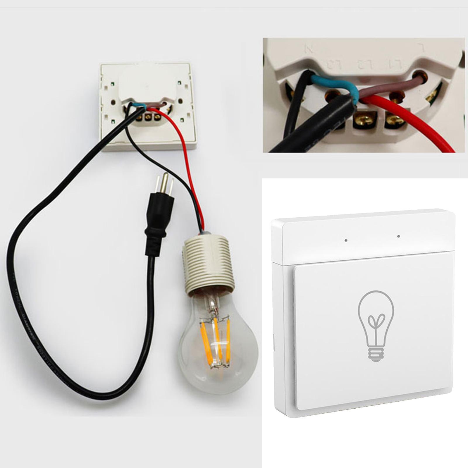 Smart Wall Light Switch Intelligent Voice Control Wireless Home Bathroom