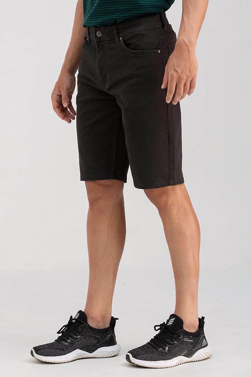 Quần short jeans nam form vừa SP22SS01-JN - RED