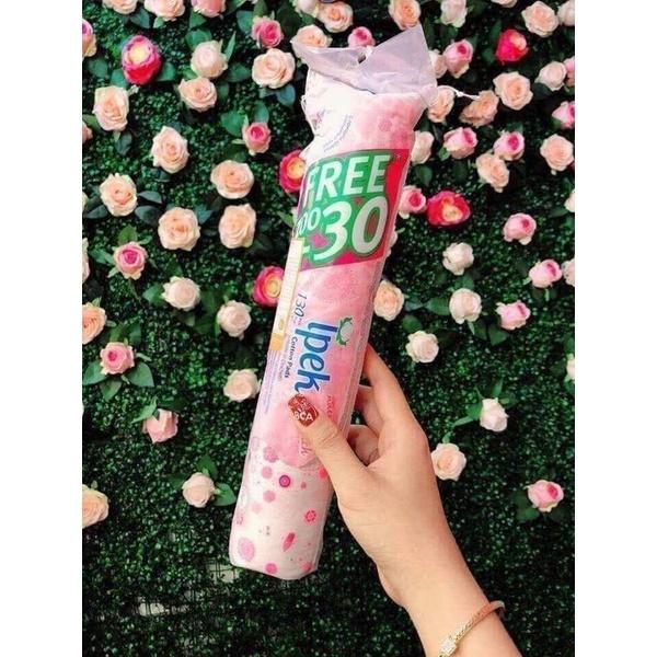 Combo 1 thùng bông tẩy trang Ipek 130 miếng