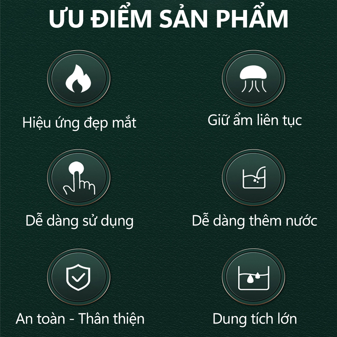 Máy phun sương xông tinh dầu, khuếch tán nhanh trong không khí- D1557