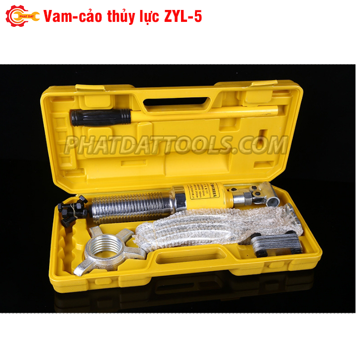 Vam thủy lực 5 tấn - Lực đẩy kéo 10T- Bảo hành 6 tháng