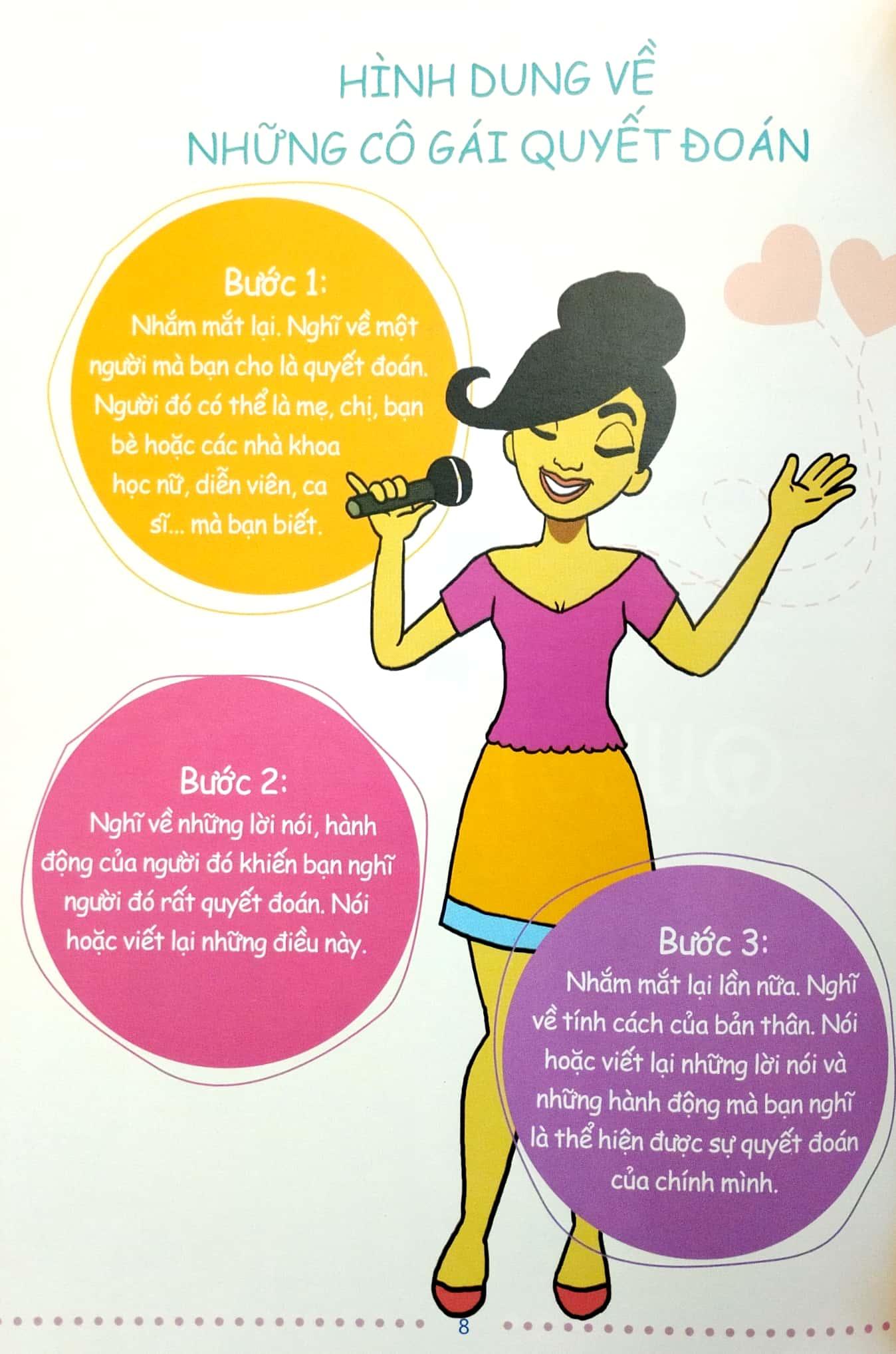 Cẩm Nang Bạn Gái - Thủ Lĩnh Của Sự Thay Đổi - Tớ Là Cô Gái Quyết Đoán (Tái Bản 2022)