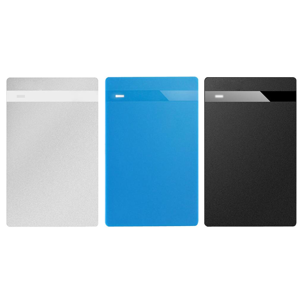 2x USB3.0 SATA III 2.5" SSD HDD Hard Drive Enclosure Laptop Disk Case Box