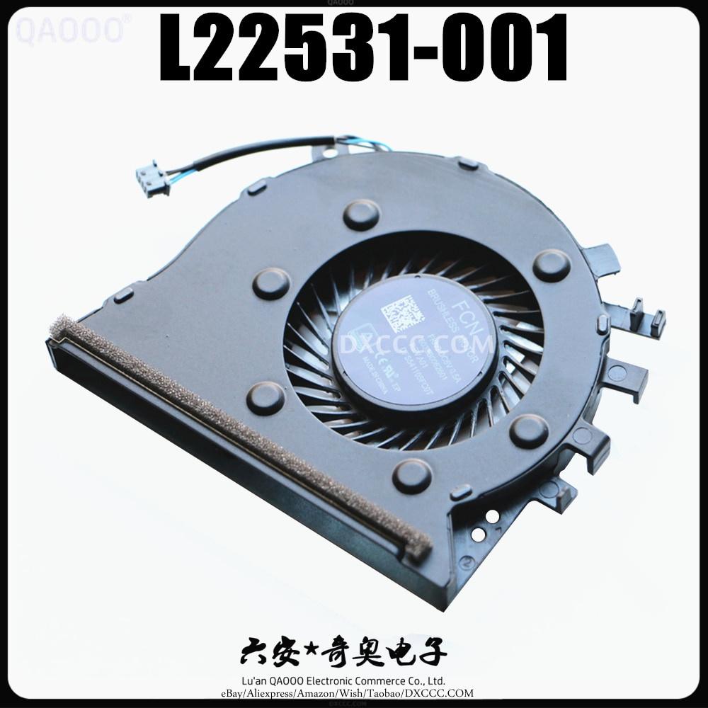 L22531-001 FOR HP 17-by 17-ca 17-BY0053CL 17-BY1053DX 17-BY1061ST 17-BY0023NA 17-CA0046CL 17-BY0095NR CPU COOLING FAN