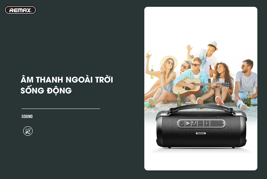 Loa Bluetooth REMAX RB-M43 - Hàng Chính Hãng