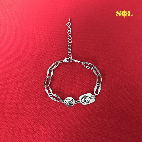 Vòng tay nữ dây xích phong cách trẻ trung