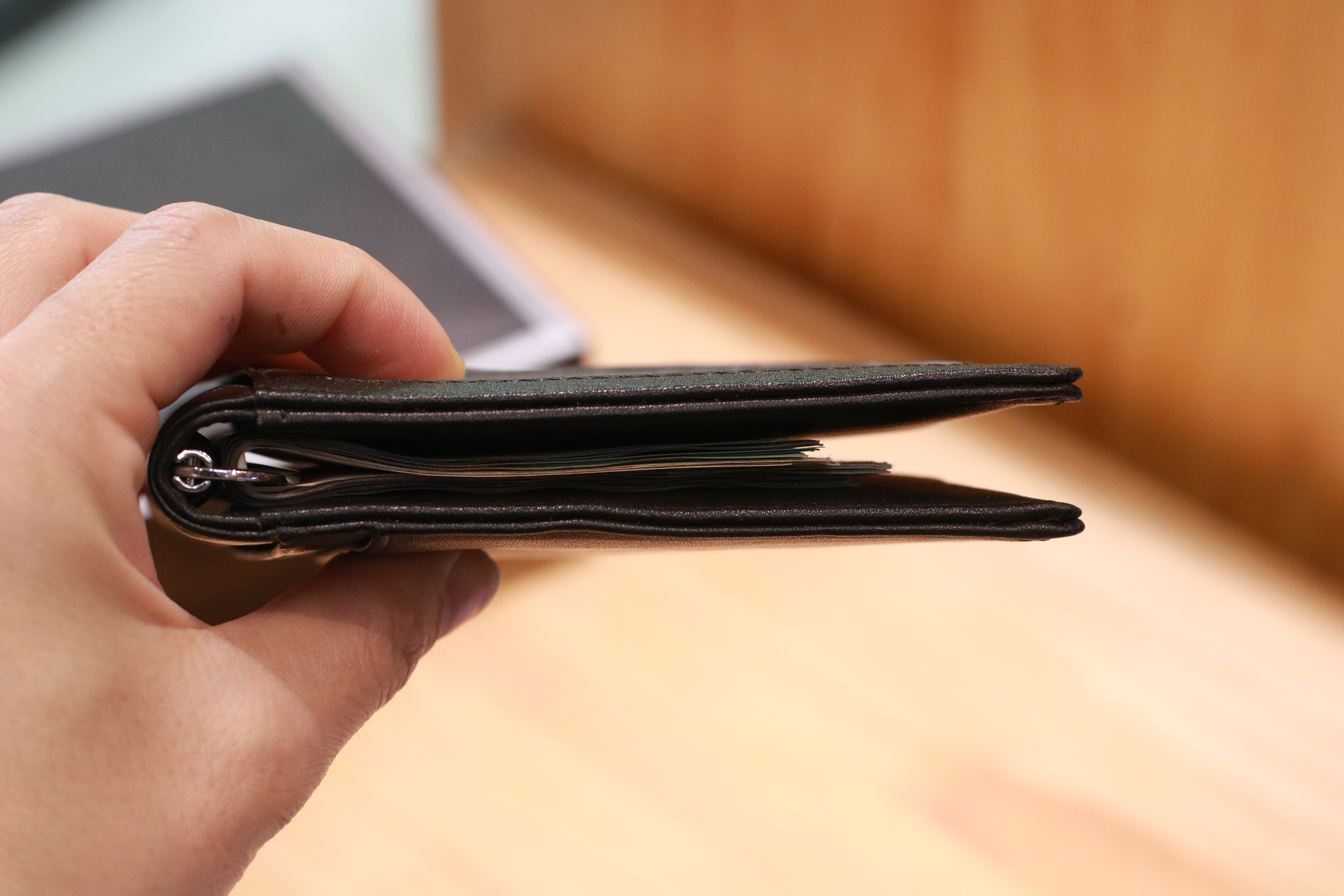 Ví kẹp tiền Money Clip Da Bò Thật