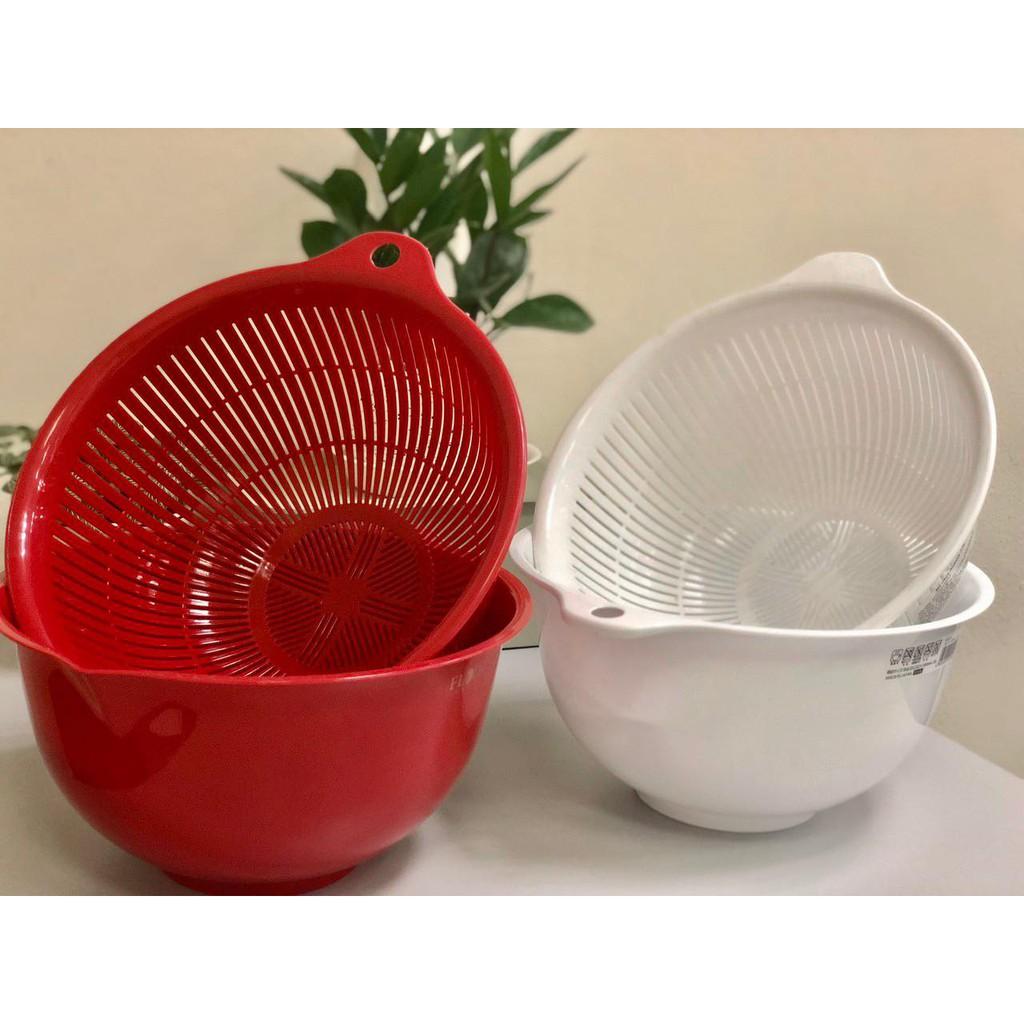 Bộ rổ chậu nhựa Nakaya 3,5L