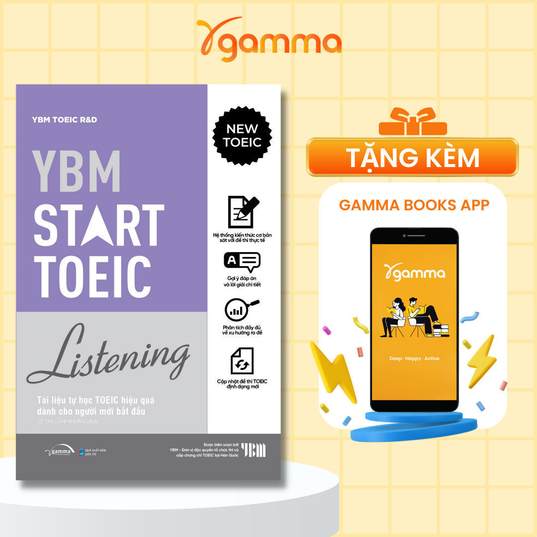 Combo YBM TOEIC Start Reading + YBM TOEIC Start Listening