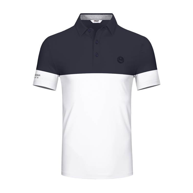 Áo Golf Nam Ngắn Tay - PGM Men Golf Shirt YF461