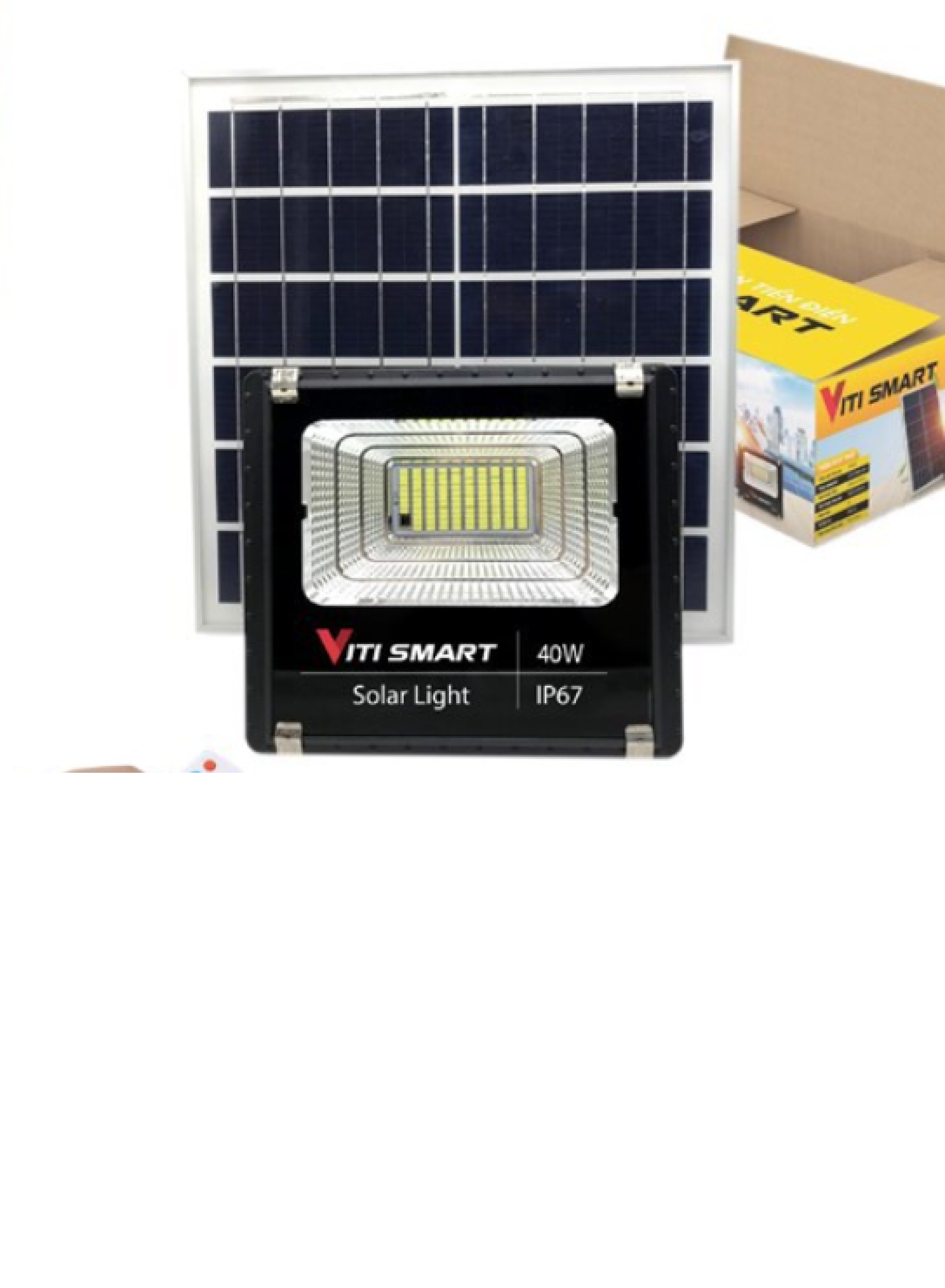 Đèn pha năng lượng mặt trời VITI SMART công suất - 40W