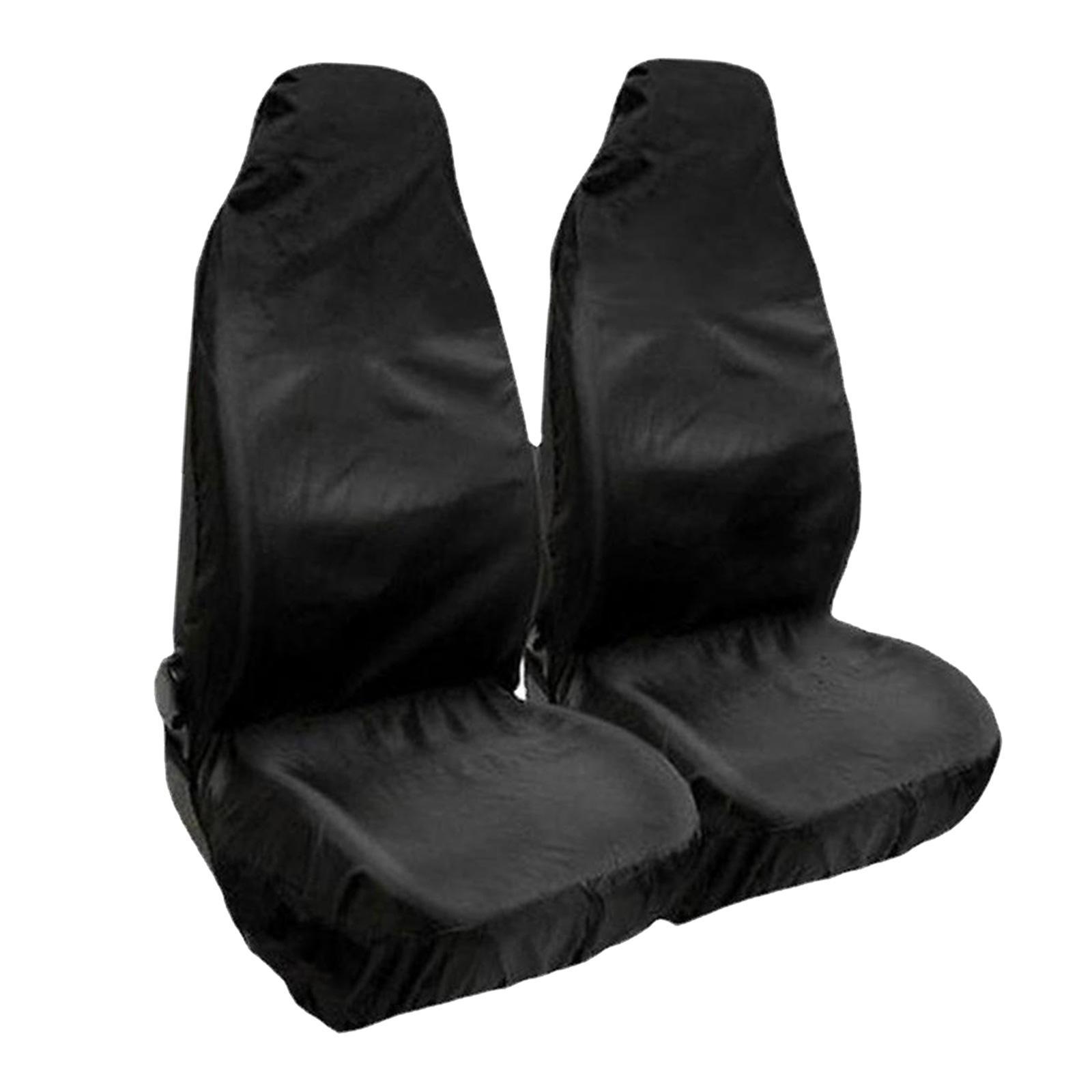 2Pcs Automotive Seat Covers Seat Protection Cover for SUV Vehicle Sedan