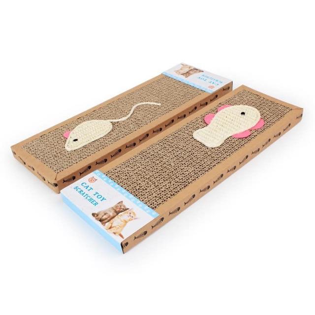 BÀN CÀO MÓNG CHO MÈO CÓ CATNIP HÌNH CHUỘT