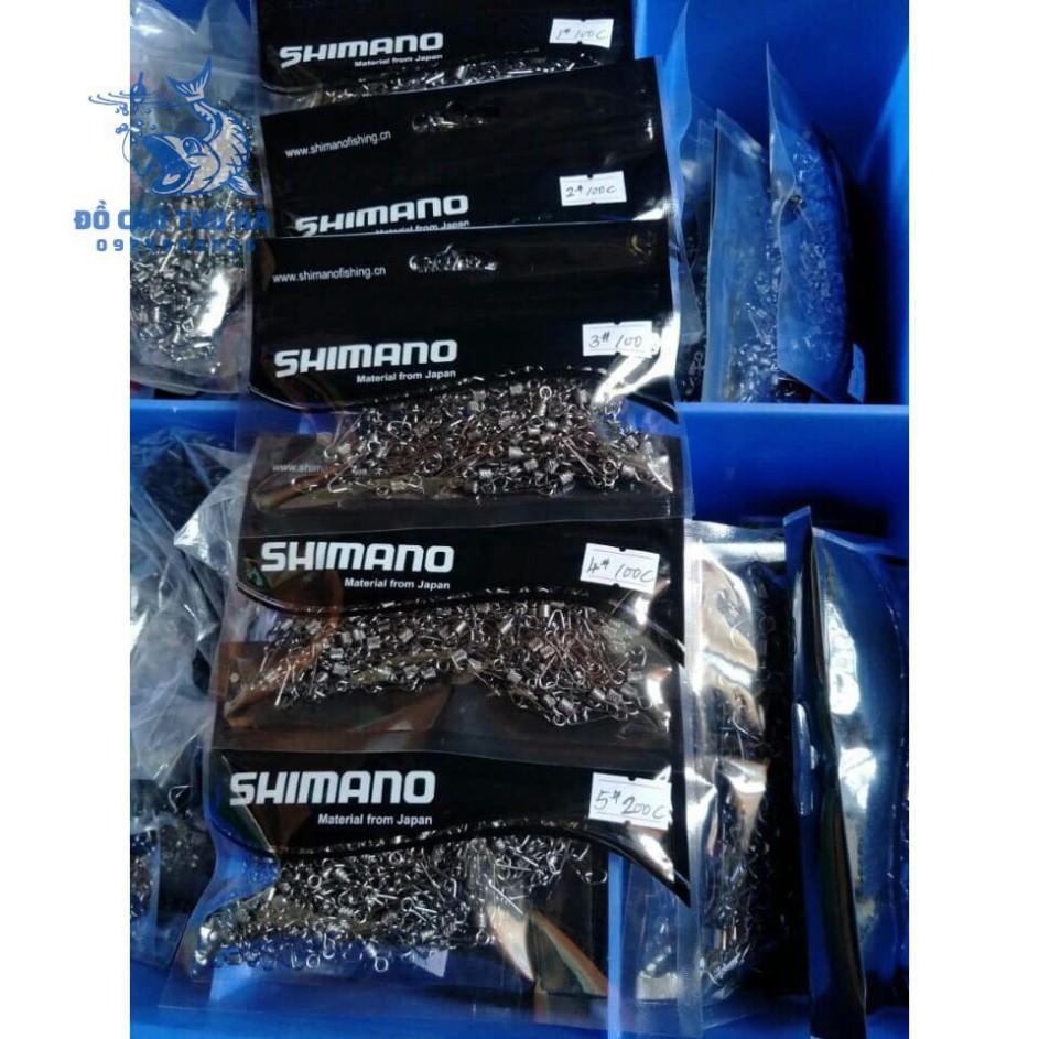 khóa linh shimano Nhật Bản chống xoắn 2 vòng chịu tải siêu khỏe