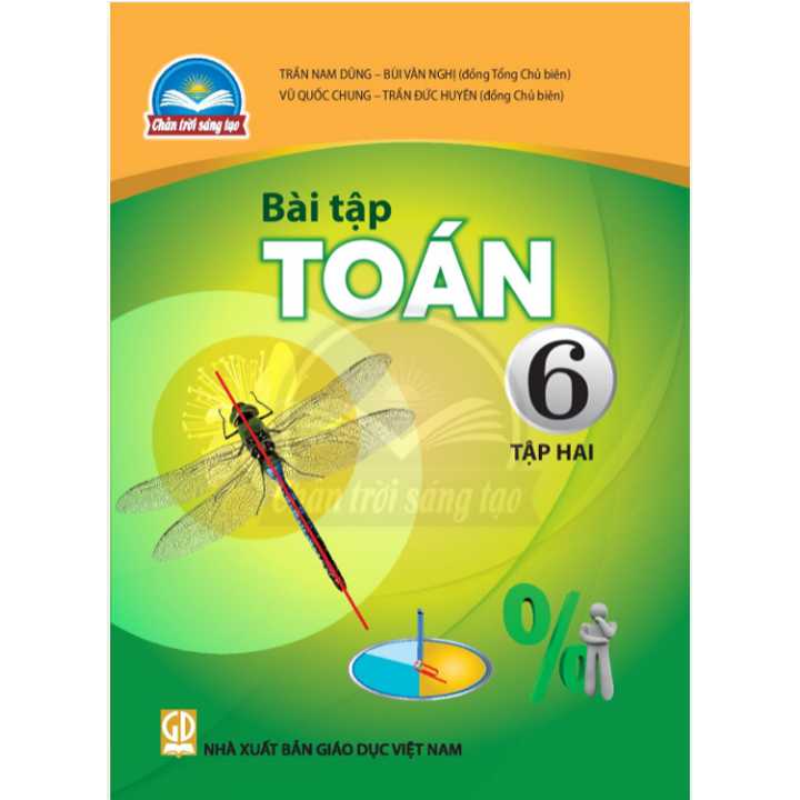 Combo 4 Cuốn Sách Toán Lớp 6 SGK+SBT (Chân trời sáng tạo)