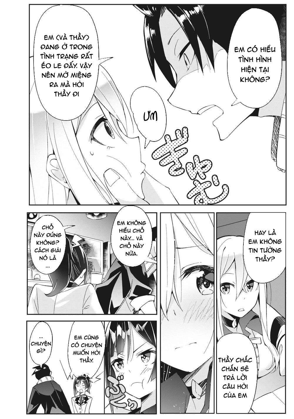 những học sinh mang siêu năng lực và tên giáo viên lười biếng chapter 3.1 14