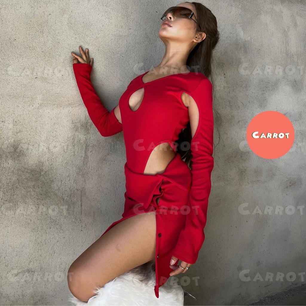 Set áo croptop thiết kế kiểu nữ chân váy ôm body chất thun cao cấp mềm mại cá tính hot trend carrotxinhdep