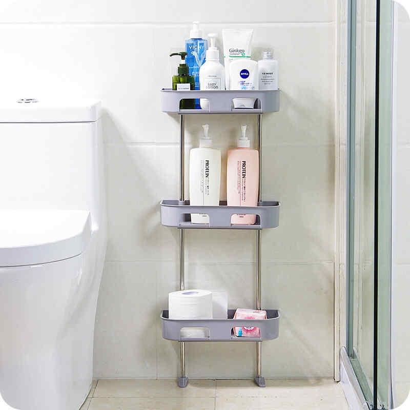 Kệ, Giá để đồ 3 tầng gắn tường Nhà vệ sinh, Nhà Bếp, Toilet tiện dụng
