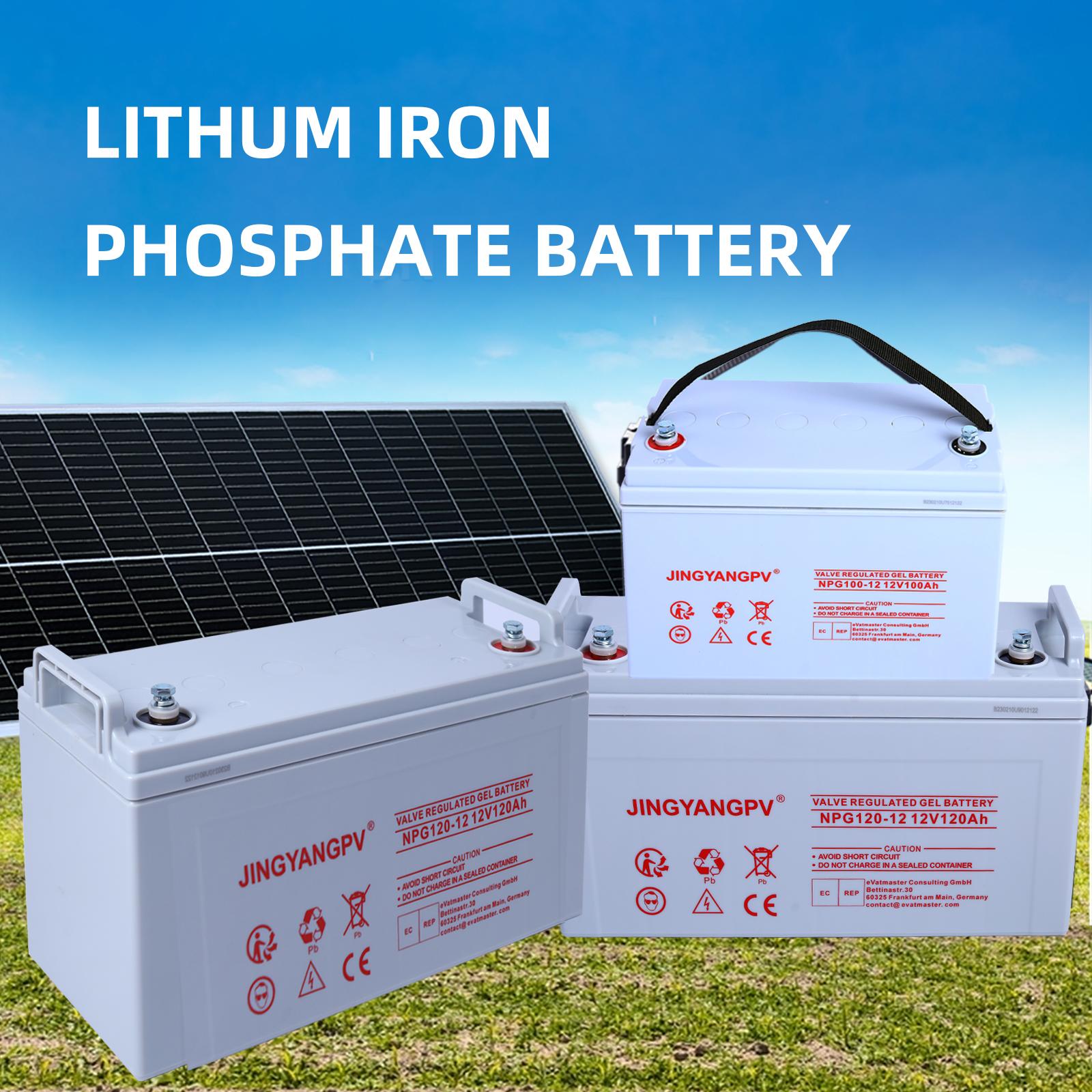 12V 100AH 120AH Gel Pin Pin Axit Chì Grand A Tế Bào Có Thể Sạc Lại Cho Động Cơ Thuyền Bộ Dụng Cụ Hệ Thống Năng Lượng Mặt Trời Màu sắc: 120ah 12v