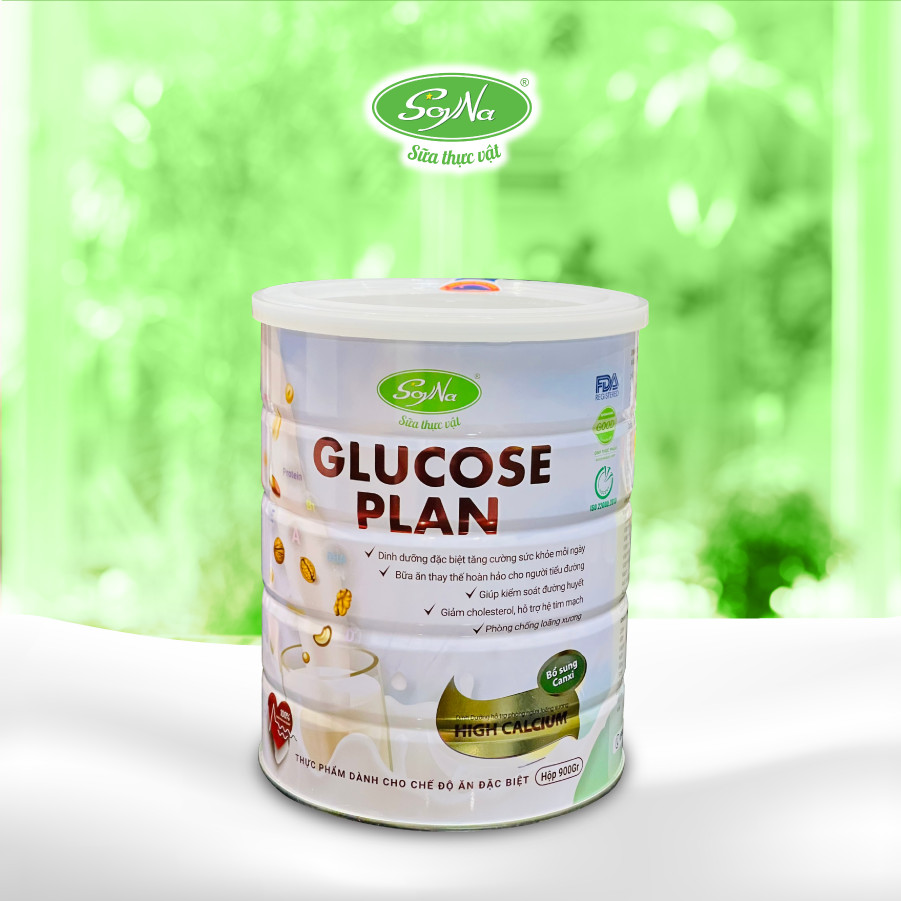 SỮA BỔ SUNG CANXI - GLUCOSE PLAN - Dinh dưỡng cho chế độ ăn đặc biệt giúp bổ sung canxi, chống loãng xương, tăng cường hệ tiêu hóa