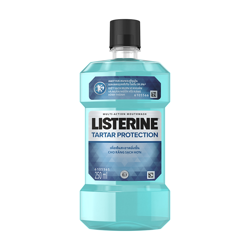 Nước Súc Miệng Listerine Ngăn Ngừa Mảng Bám 250ml