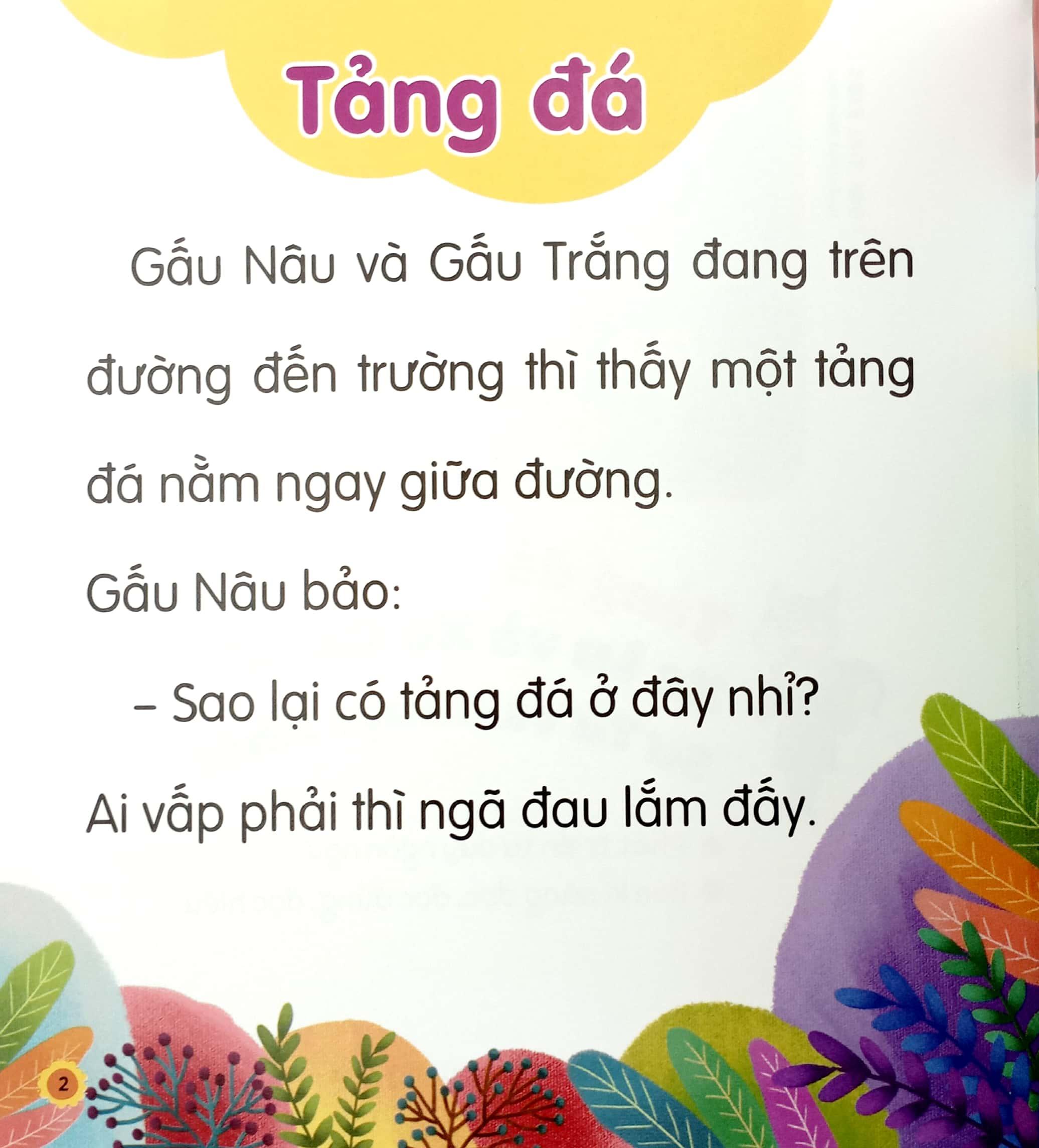 Truyện Chữ To Cho Bé Tập Đánh Vần Tập Đọc 4