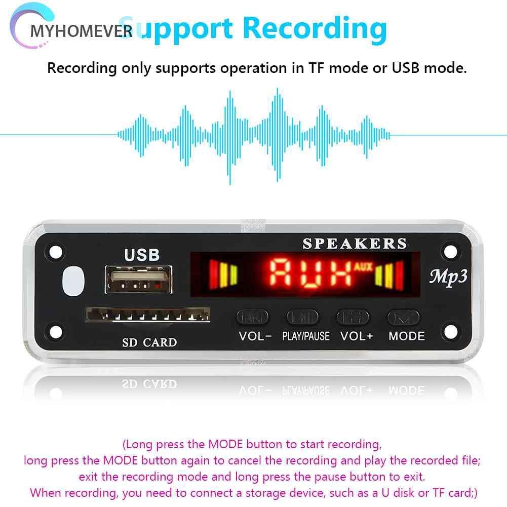 Bảng Mạch Khuếch Đại Âm Thanh MP3 2 X 25W 50W Chuyên Dụng Cho Xe Hơi