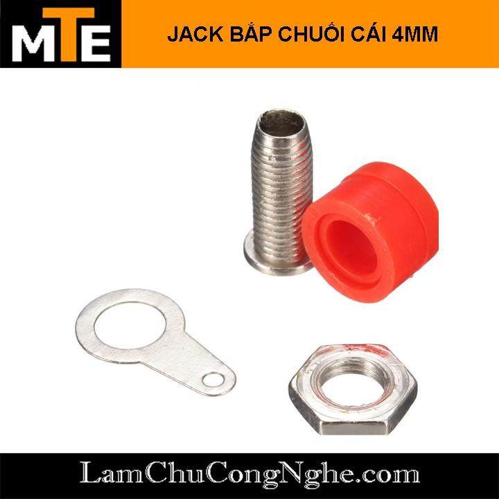 Cặp Jack bắp chuối 910MR 4mm Đực-Cái