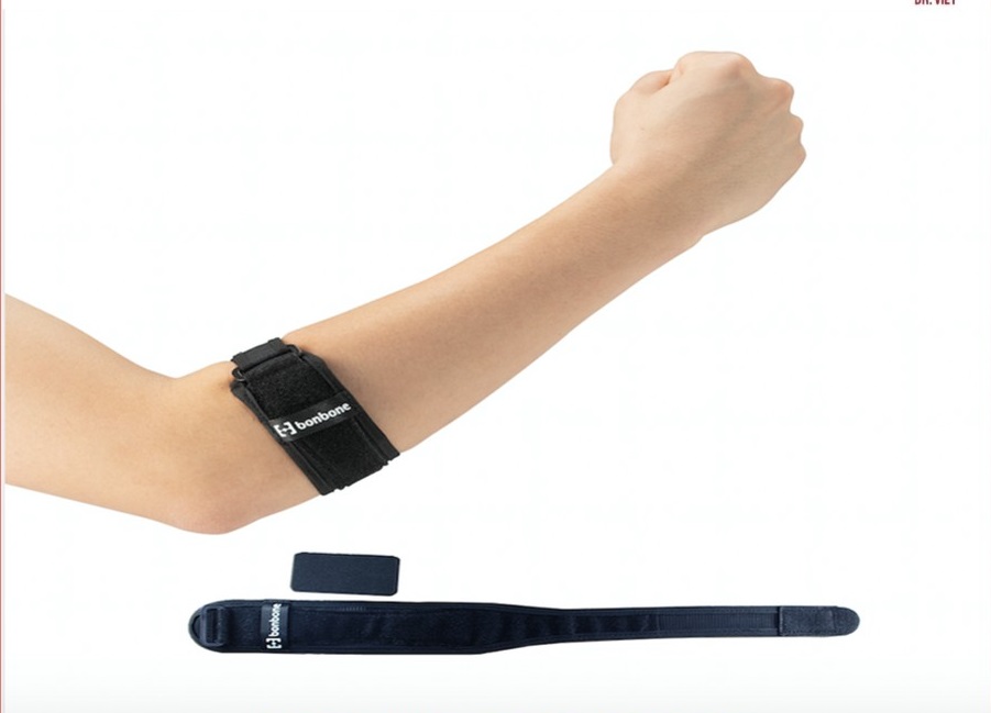 Đai Nẹp Khuỷu Tay Nâng Cao Bonbone Adv Sports Elbow ( free size)