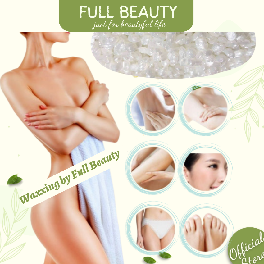 Sáp Wax Lông Hạt Đậu Cao Cấp Dòng Premium Đủ Màu Túi 150G Full Beauty