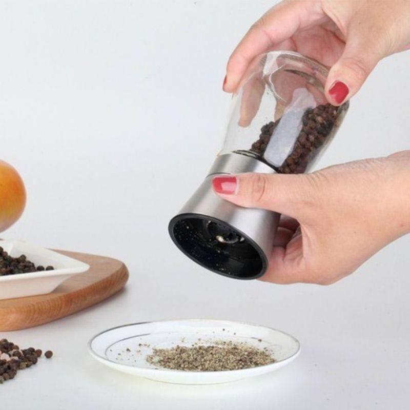 Dụng cụ xay tiêu inox đa năng siêu tiện lơi cho gia đình
