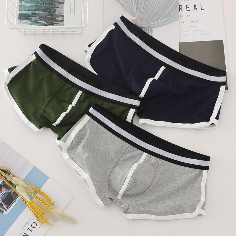 QUẦN LÓT NAM - BOXER TRƠN THỂ THAO