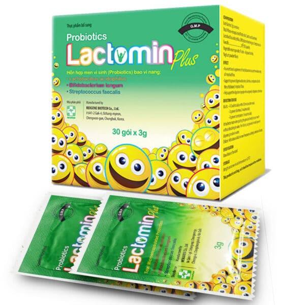 LACTOMIN PLUS - MEN VI SINH HÀN QUỐC HỘP 30 GÓI