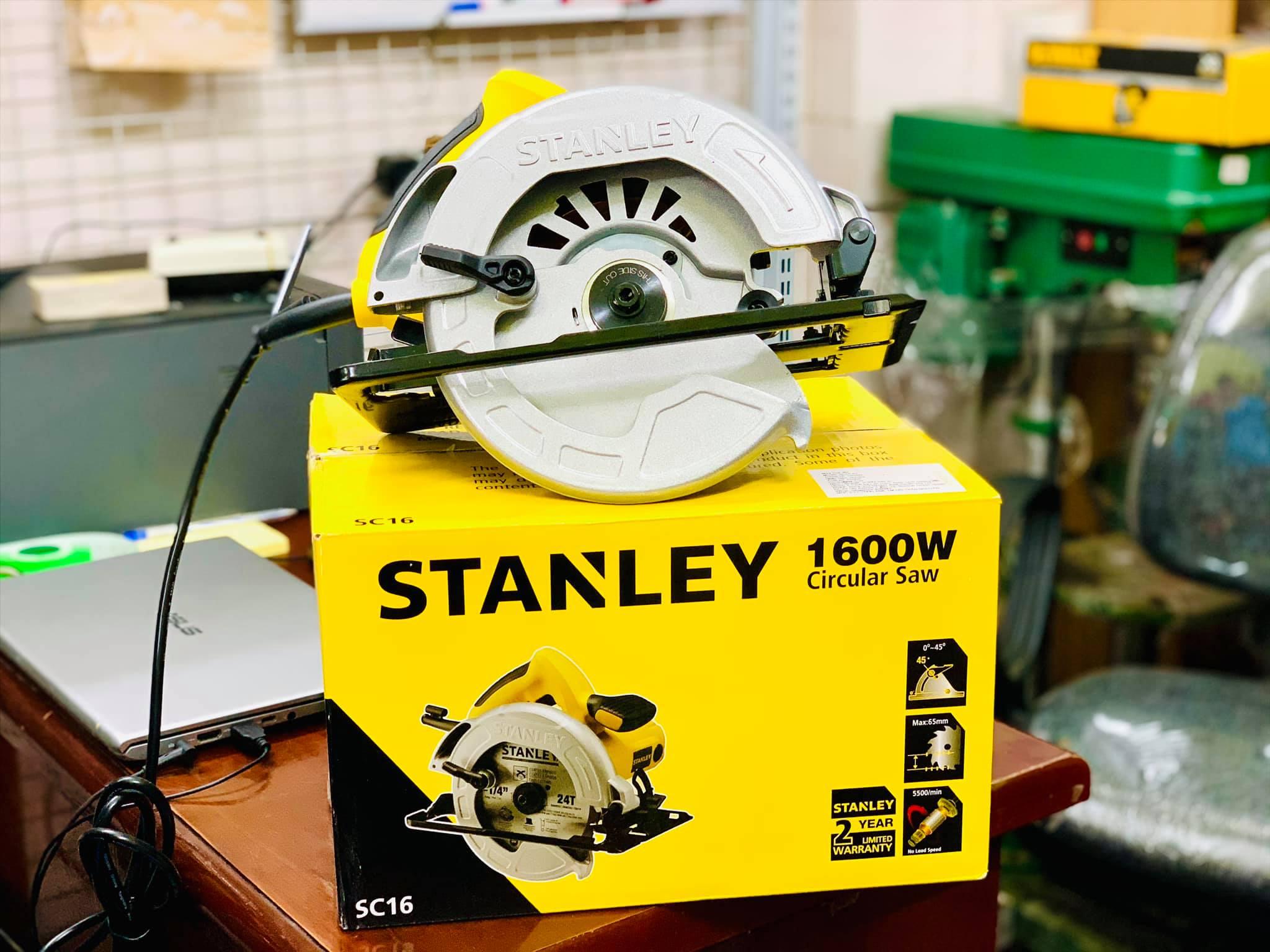 MÁY CƯA CẦM TAY 1600W-190MM STANLEY SC16-B1- HÀNG CHÍNH HÃNG