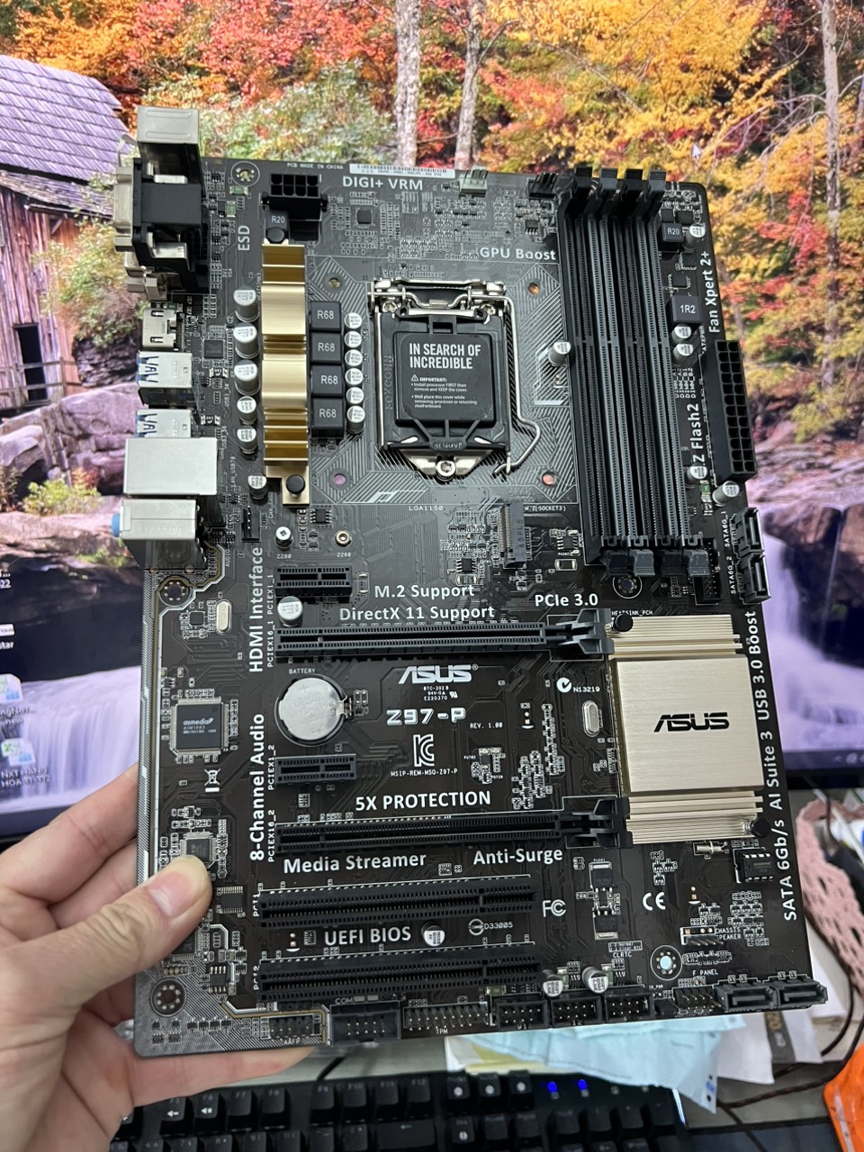 Bo Mạch Chủ (Mainboard) ASUS Z97-P (HÀNG CHÍNH HÃNG)