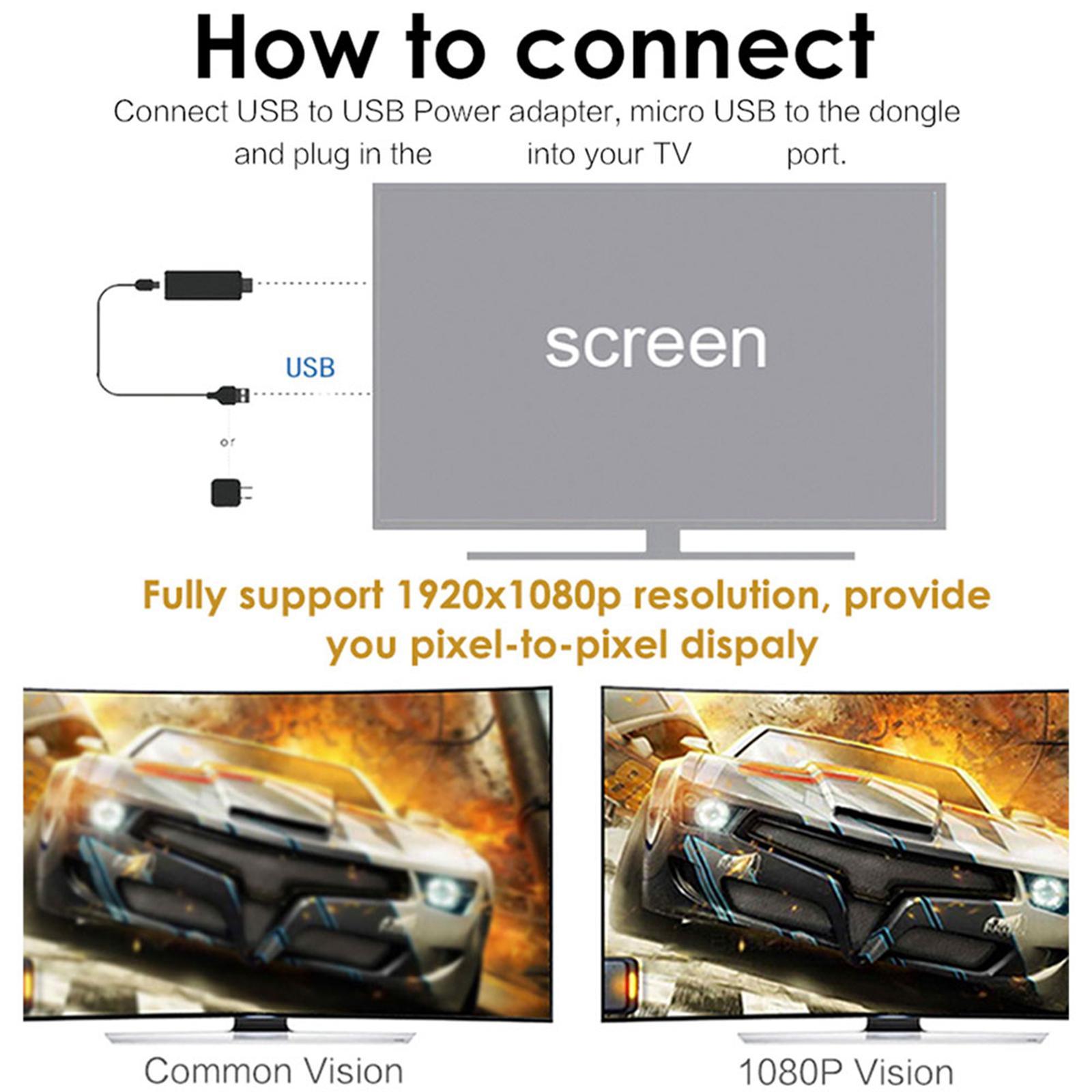Wireless Display Adapter WiFi Display for Tablet
