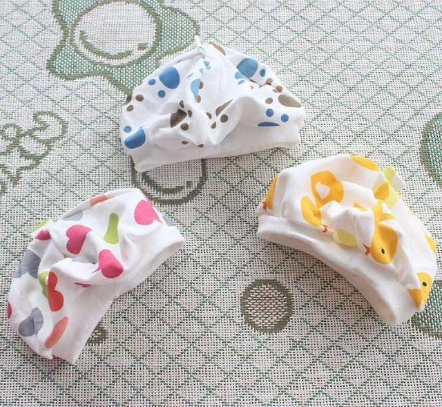 Combo 5 mũ sơ sinh