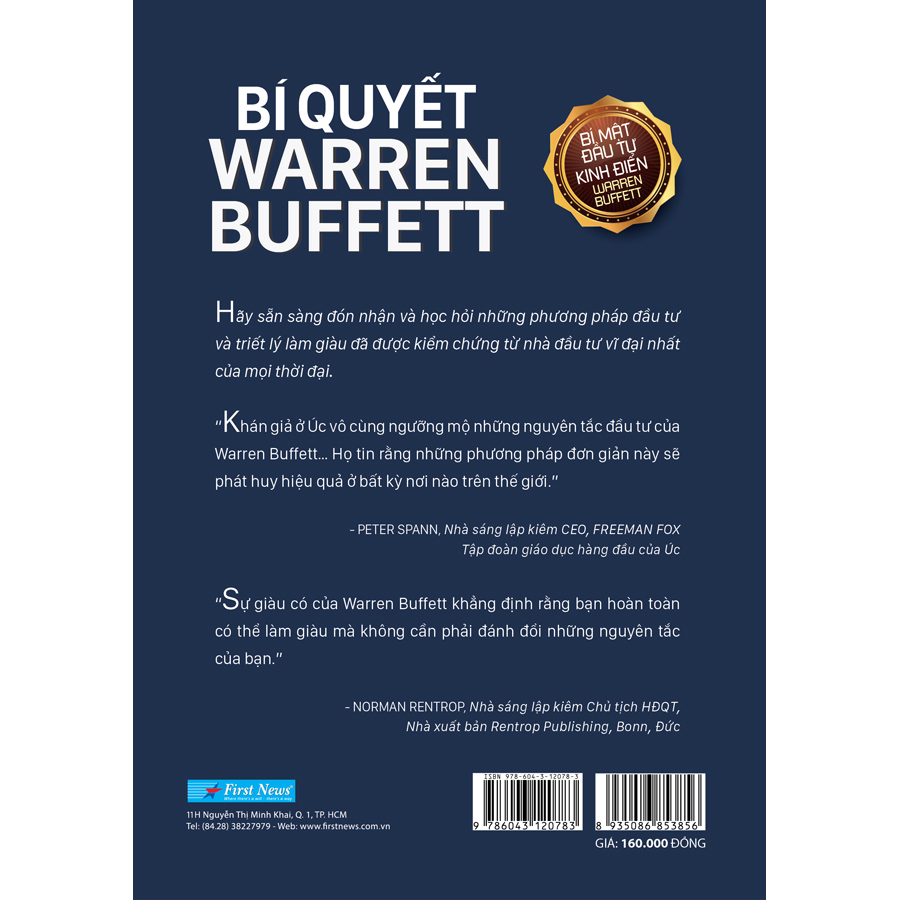 Bí Quyết Warren Buffett (Tái Bản)