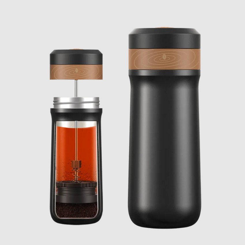 Bình giữ nhiệt kiêm pha cà phê kiểu Pháp thương hiệu iCafilas FK11