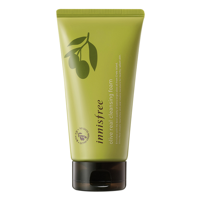 Sữa Rửa Mặt Dưỡng Ẩm Từ Oliu Innisfree Olive Real Cleansing Foam (150ml)