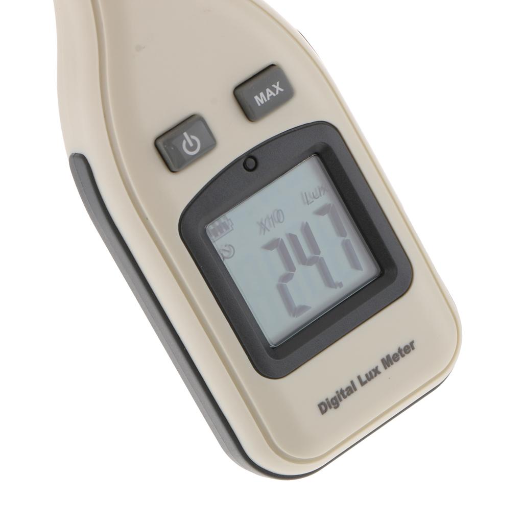 GM1010 Digital Light Lux Meter Luminometer Photometer 0~200000Lux/0~18500Fc