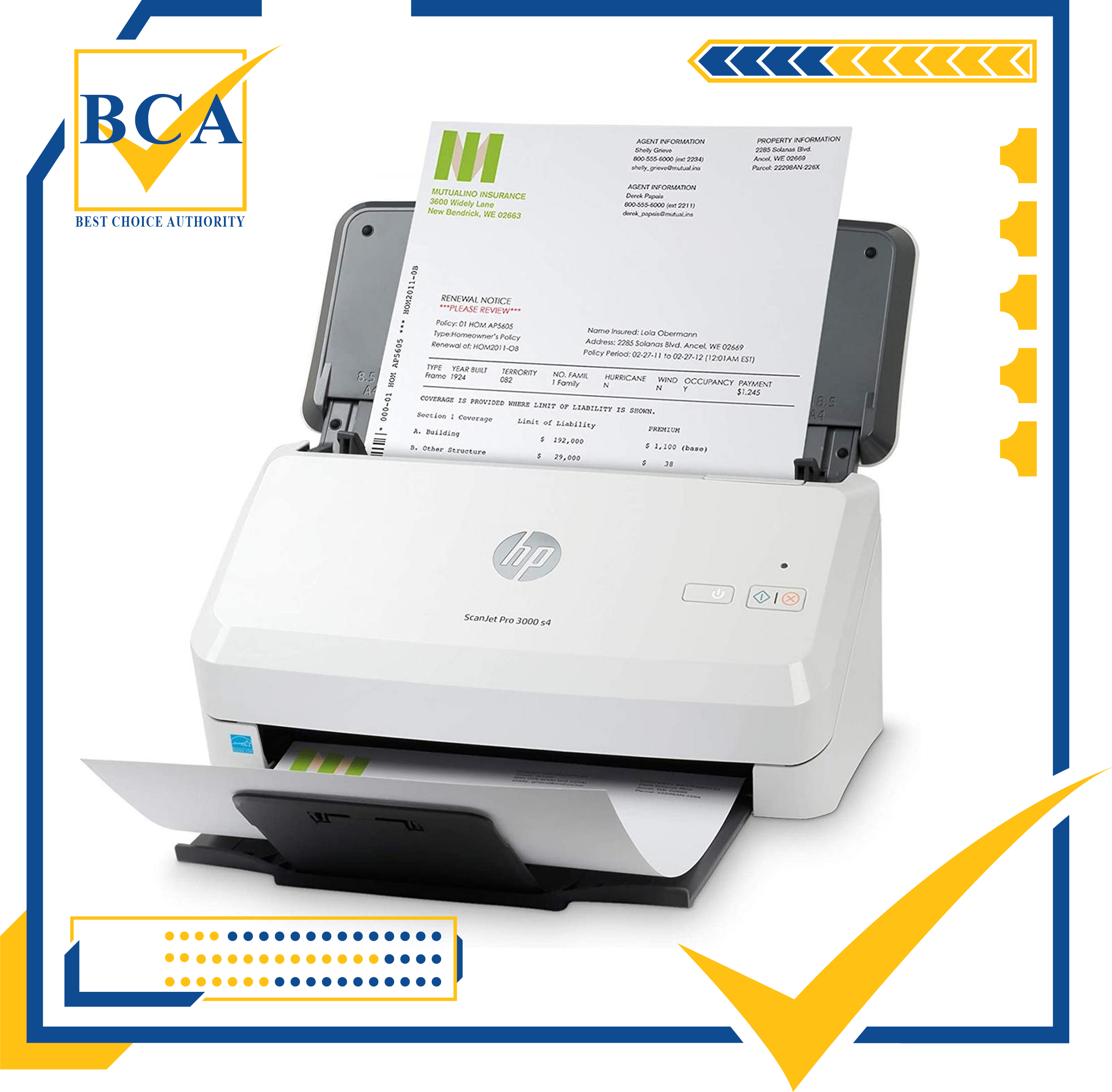 Máy Scan HP Scanjet Pro 3000 s4 (6FW07A) - Hàng chính hãng