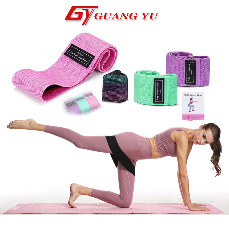 Dây kháng lực tập yoga, bộ ba dây kháng lực tập yoga hỗ trợ tập mông đùi hiệu quả