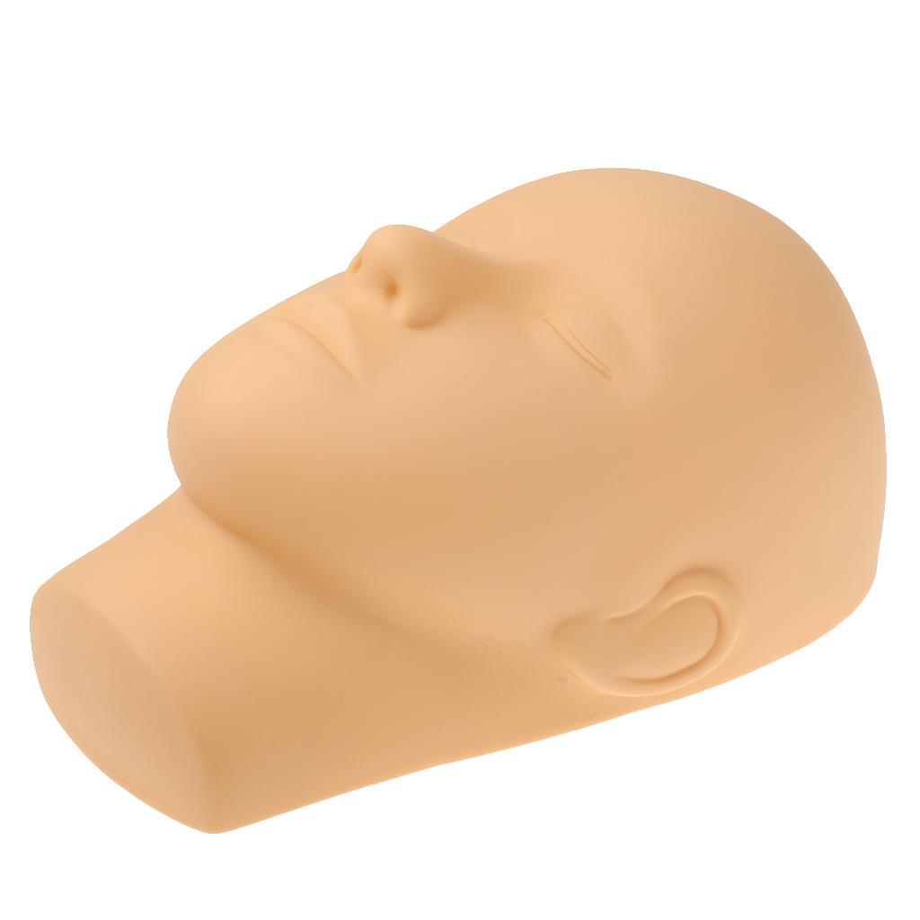 Make Up Training Mannequin Eyelash Extension Practice Head + 10Pairs Eyelash Kit