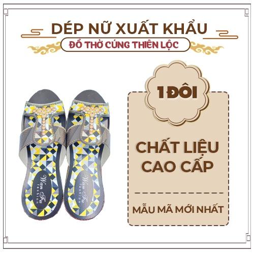 Dép Nữ Giấy Cao Cấp Xuất Khẩu Hàng Mã Đồ Thờ Cúng Thiên Lộc