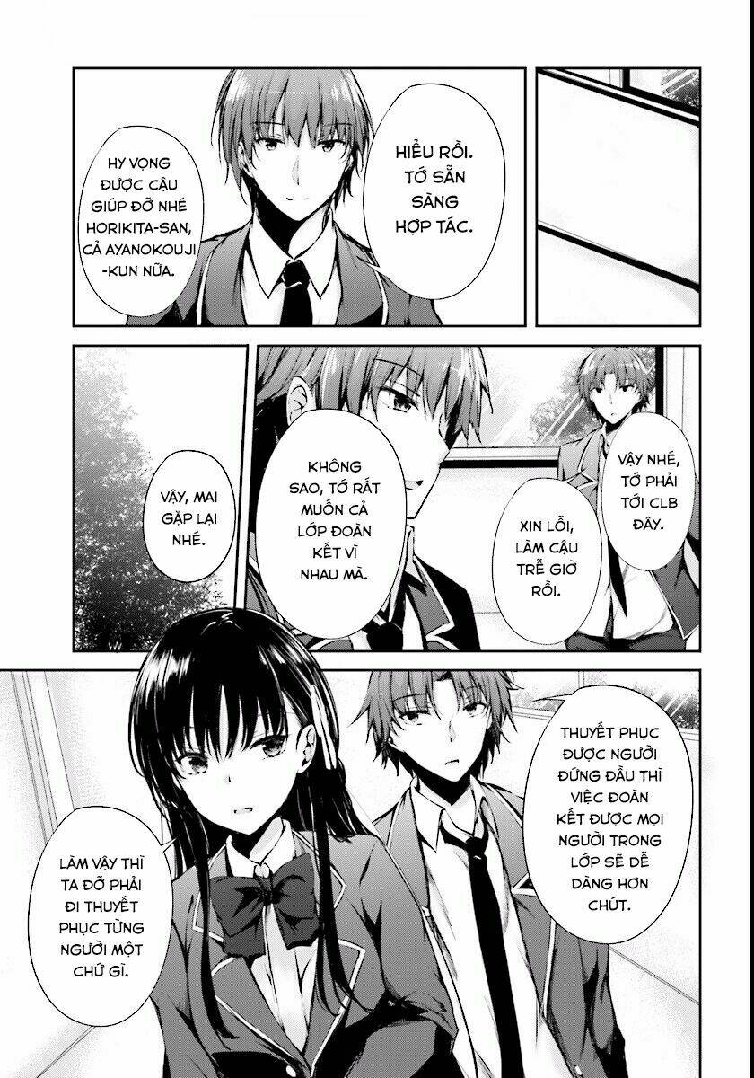 chào mừng đến với lớp học thượng đẳng: √horikita chapter 3 24