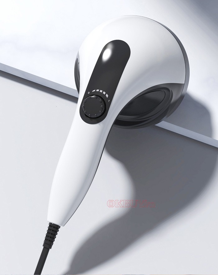 Máy Massage Cầm Tay Puli PL-601 New - 4 Đầu Matxa Chuyên Sâu, Thư Giãn Cơ Bắp Toàn Thân