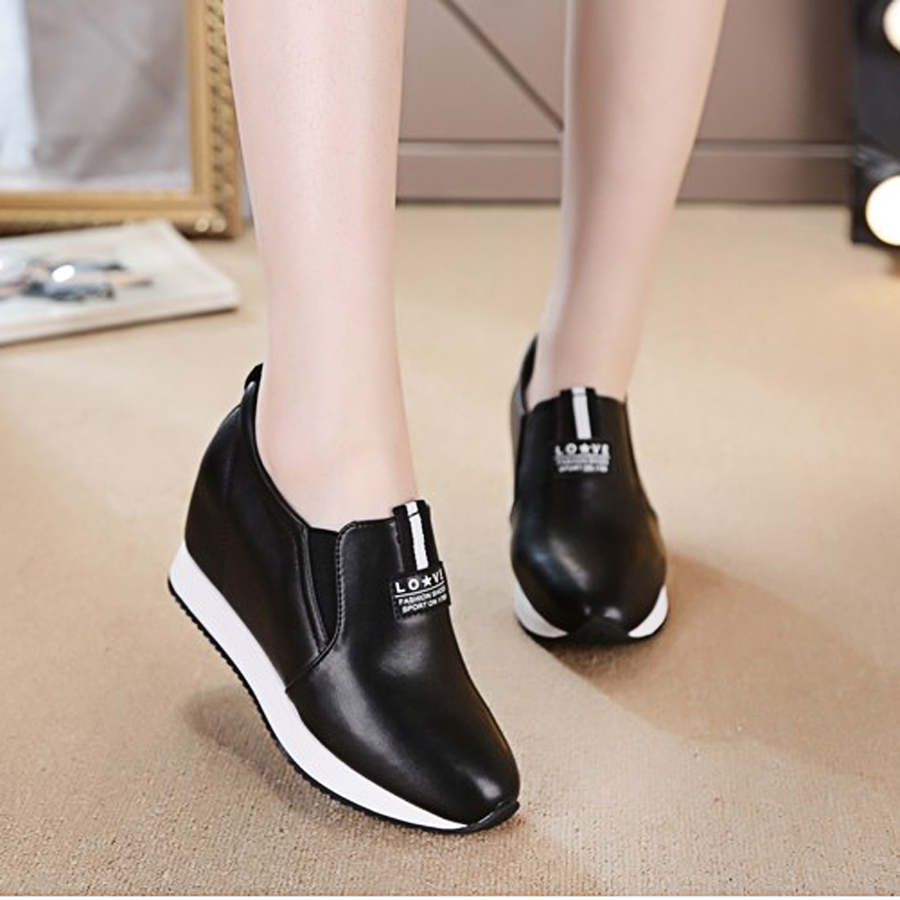 Giày Slipon Đế Xuồng 8CM