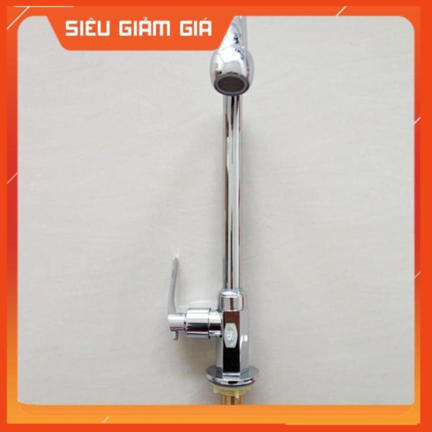 Vòi nước bằng thép không gỉ thiết kế hiện đại dành cho bồn rửa chén 206806